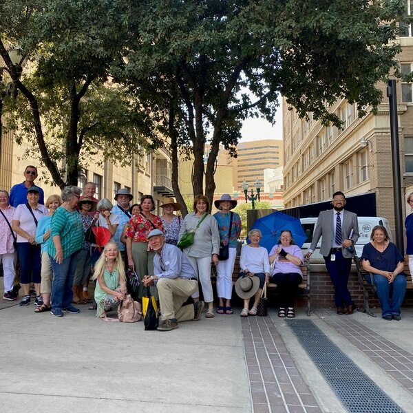 Our El Paso History Tours are so popular! We are out and about...learning.