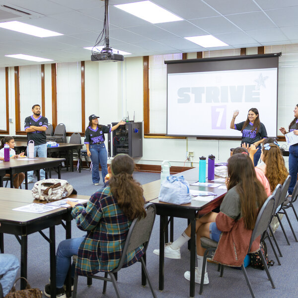 We also team up with other orgs to inspire students with the message of Purpose Every Day!