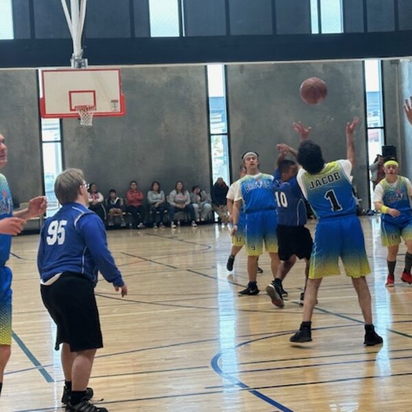 Special Olympics basketball 