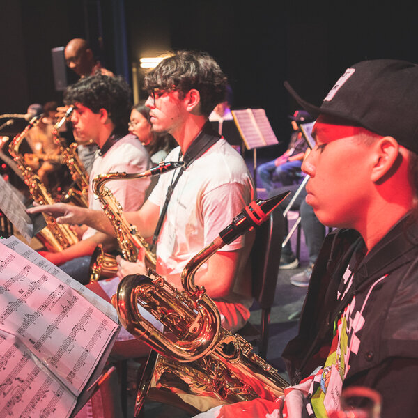 2024 Summer Workshop Students  Big Band Class