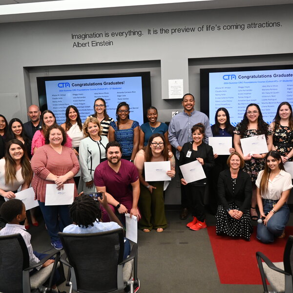 Graduation for Summer CRC Foundations Course