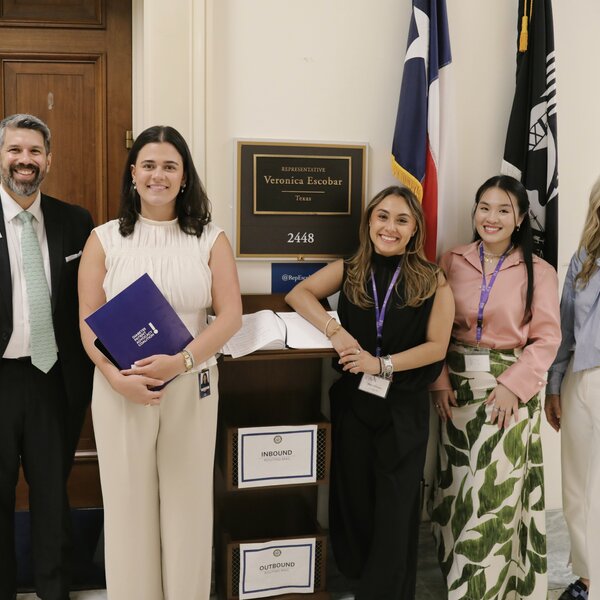 Our health Educator Maria on Capitol Hill, advocating for the diabetes community.