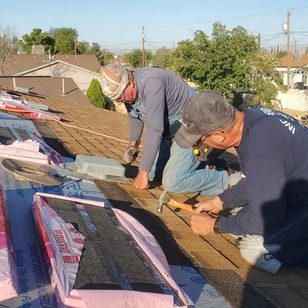 Occasionally, we have teams of short-term missionaries wanting to work stateside, which makes it possible to help families like Aracely's, a single mom with a roof needing replacing.