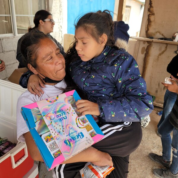 For over thirty years, children from poverty stricken communities in Cd. Juarez/Chihuahua receive a toy during the Christmas season, bringing a smile to their face in knowing they matter to someone!