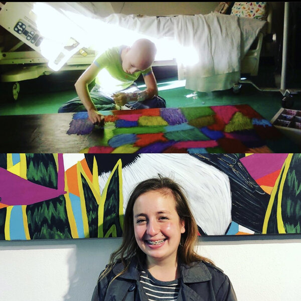 Pediatric Oncology Patient- Natalia (before and after)