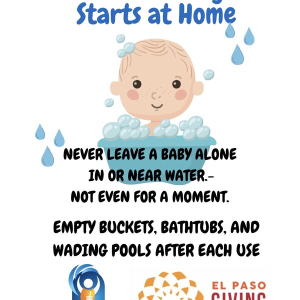 Bath Tub drownings are the most common place for infants under age 1 to fatally drown. 