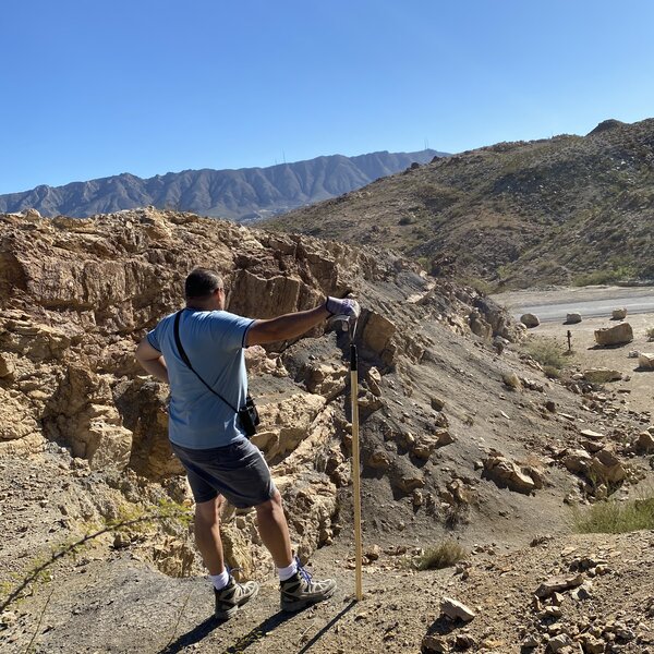 That rewarding feeling after a great morning of trail maintenance. Help us develop and maintain our hiking trails to provide stunning views of the Chihuahua Desert and great learning experiences during our guided STEAM hikes.