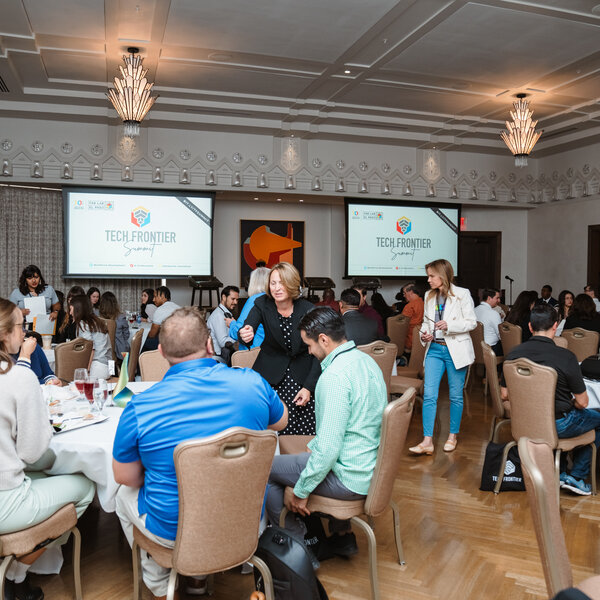 The annual Tech Frontier Summit invites the community to network and learn about the three pillars of our digital transformation initiative: Workforce Development, Innovation, K-12 STEAM Education.