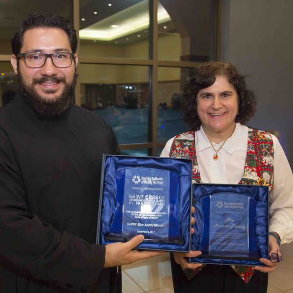 Nov 2017 Seniors Dee and Fr Joseph