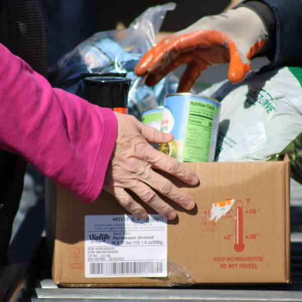 Every Box Brings Hope. At Kelly, every food box represents a family with food on the table and one less worry for the week ahead.