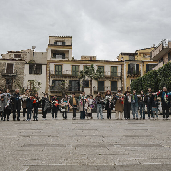 La Trenza in St. Angelo Muxiaro Sicily, Italy during the RADICAL SHE Art Residency by Farm Cultural Park 
