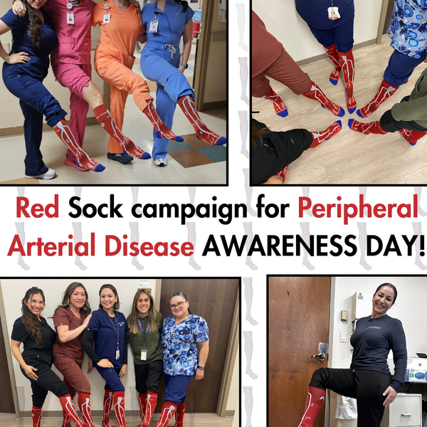 Red Sock Campaign for Peripheral Arterial Disease Awareness Day