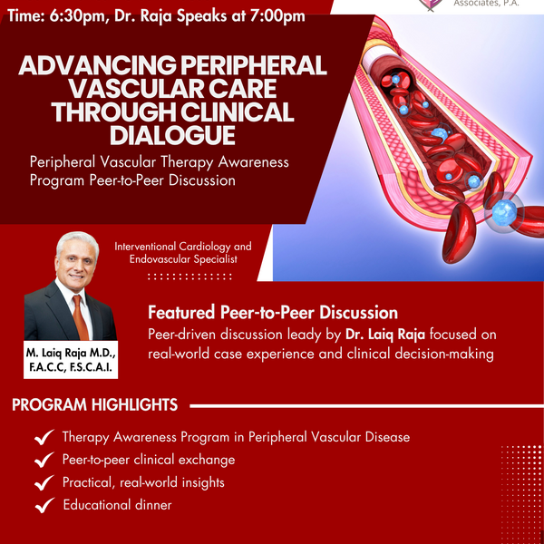 Educational Dinners for Early Detection of PAD