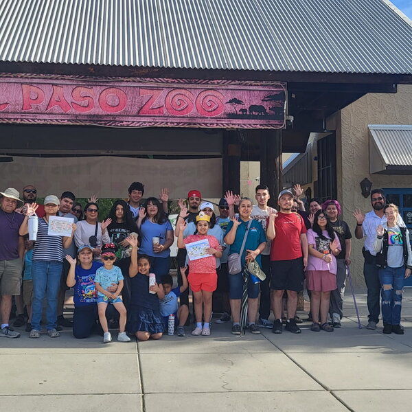 End of Animal month at the Zoo where participants received their certificate and badge/magnet.