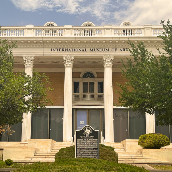  The front of the Turney Mansion, now the International Museum of Art, as seen on Montana Ave. 