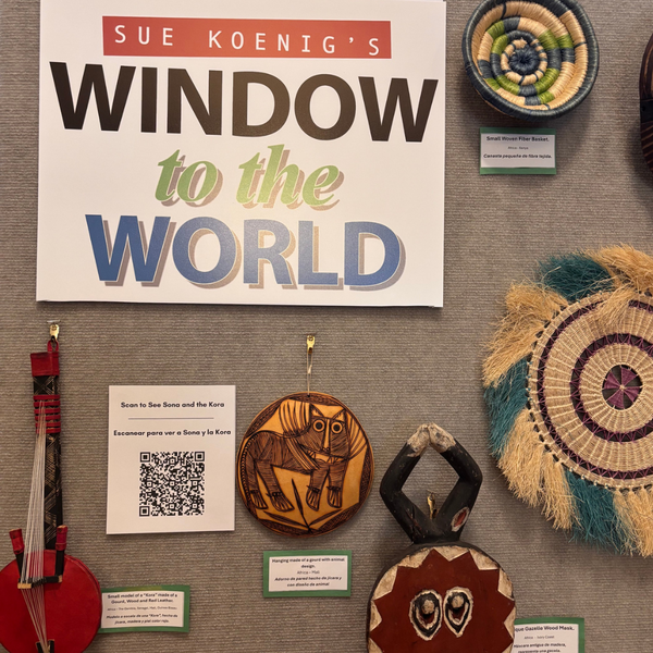 A sneak peak of Sue Koenigs’ Window to the World: Mobile Museum