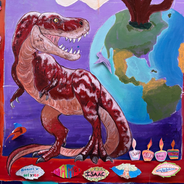 A sneak peak from of our community mural, to be unveiling on October 10