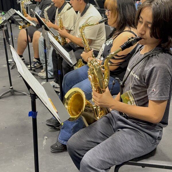 Saxophone Section Big Band