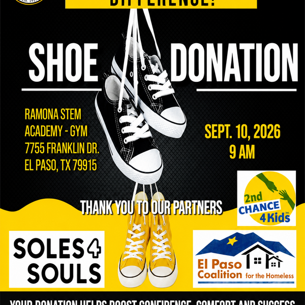 500 Pairs of New Shoes + Socks. 500 Kids Stepping Forward.