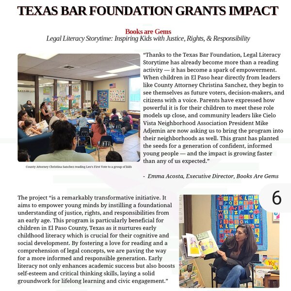 Legal Literacy for Kids News Announcement