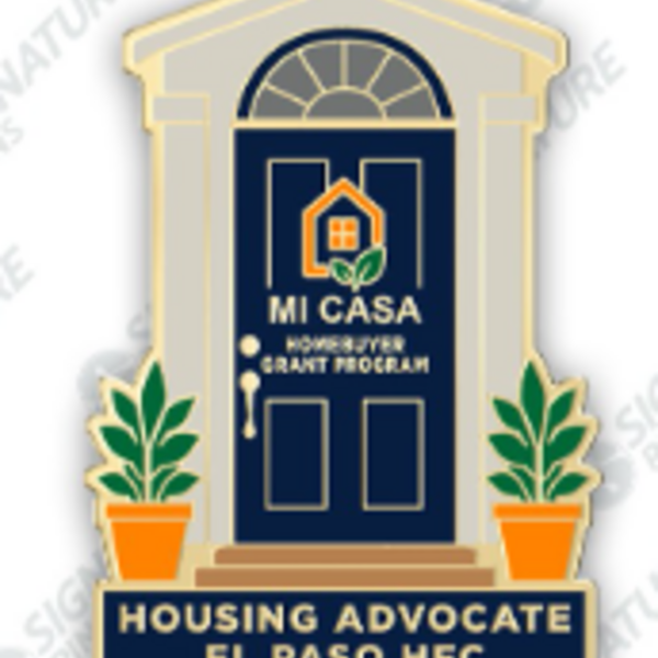Mi Casa Housing Advocate pin