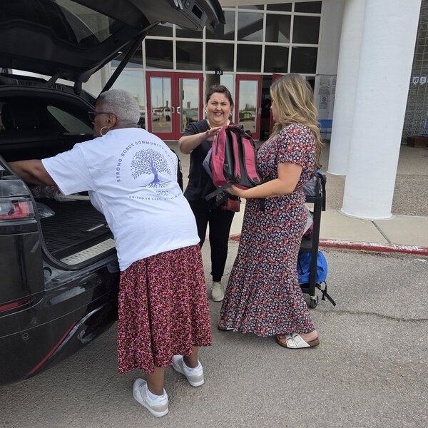 Sponsored Fort Bliss Elementary with school supplies at the beginning of the school year.
