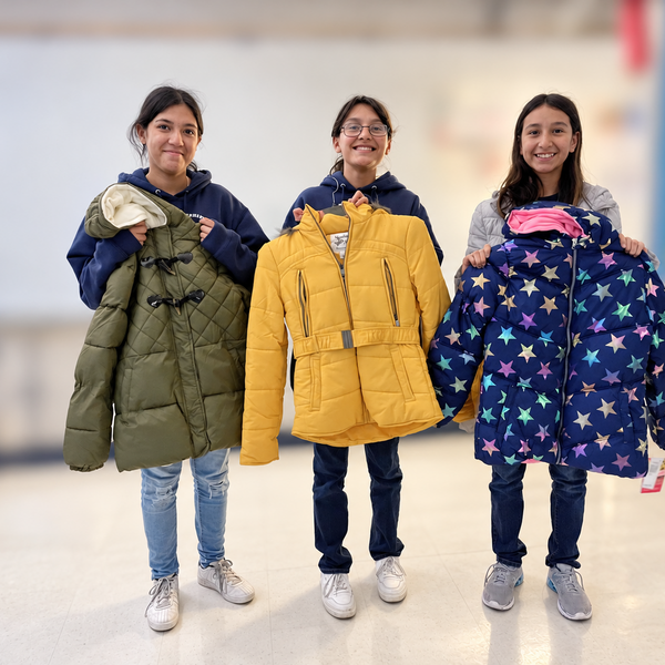 Warm Coats. Happy Kids. Your Kindness Makes It Possible.