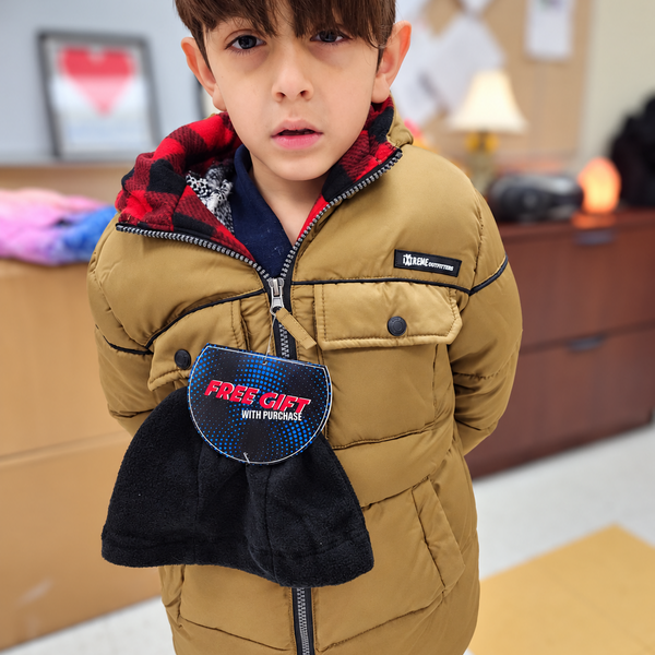 Your Gift Wraps a Child in Warmth and Care.